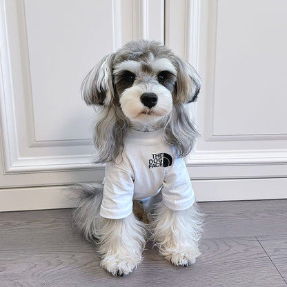 the dog face shirt for small and large dog w696