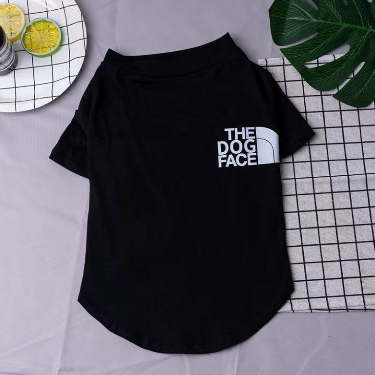 the dog face shirt for small and large dog w696