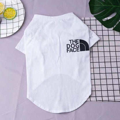 the dog face shirt for small and large dog w696