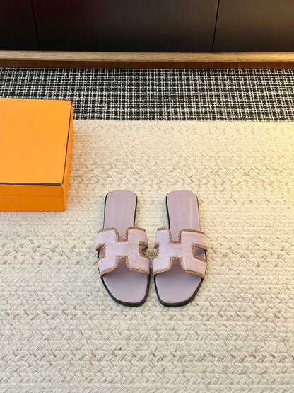 Women's Summer Slides — H (Pink)