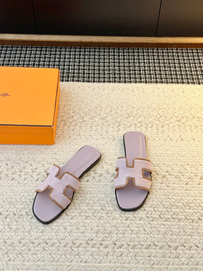 Women's Summer Slides — H (Pink)