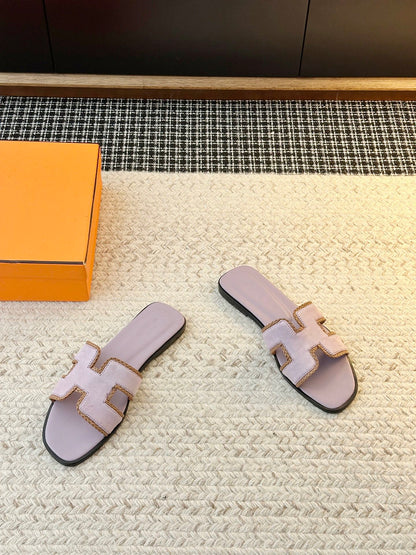 Women's Summer Slides — H (Pink)
