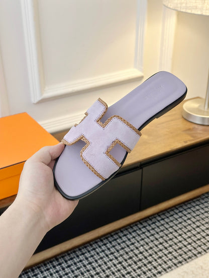 Women's Summer Slides — H (Pink)