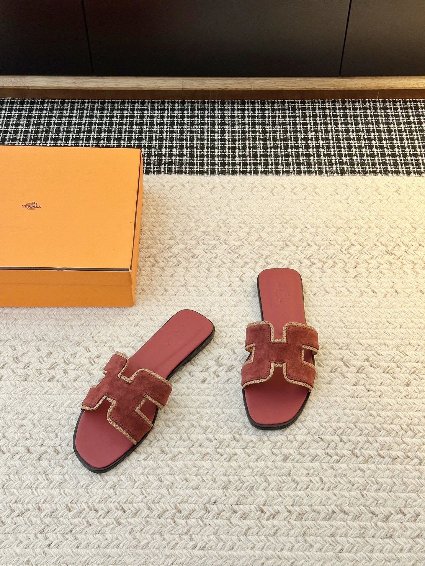 Women's Summer Slides — H-Style (Orange)