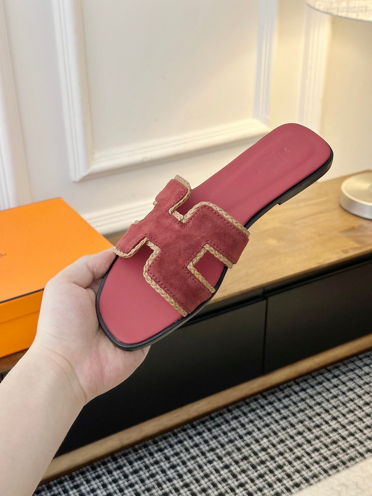 Women's Summer Slides — H-Style (Orange)