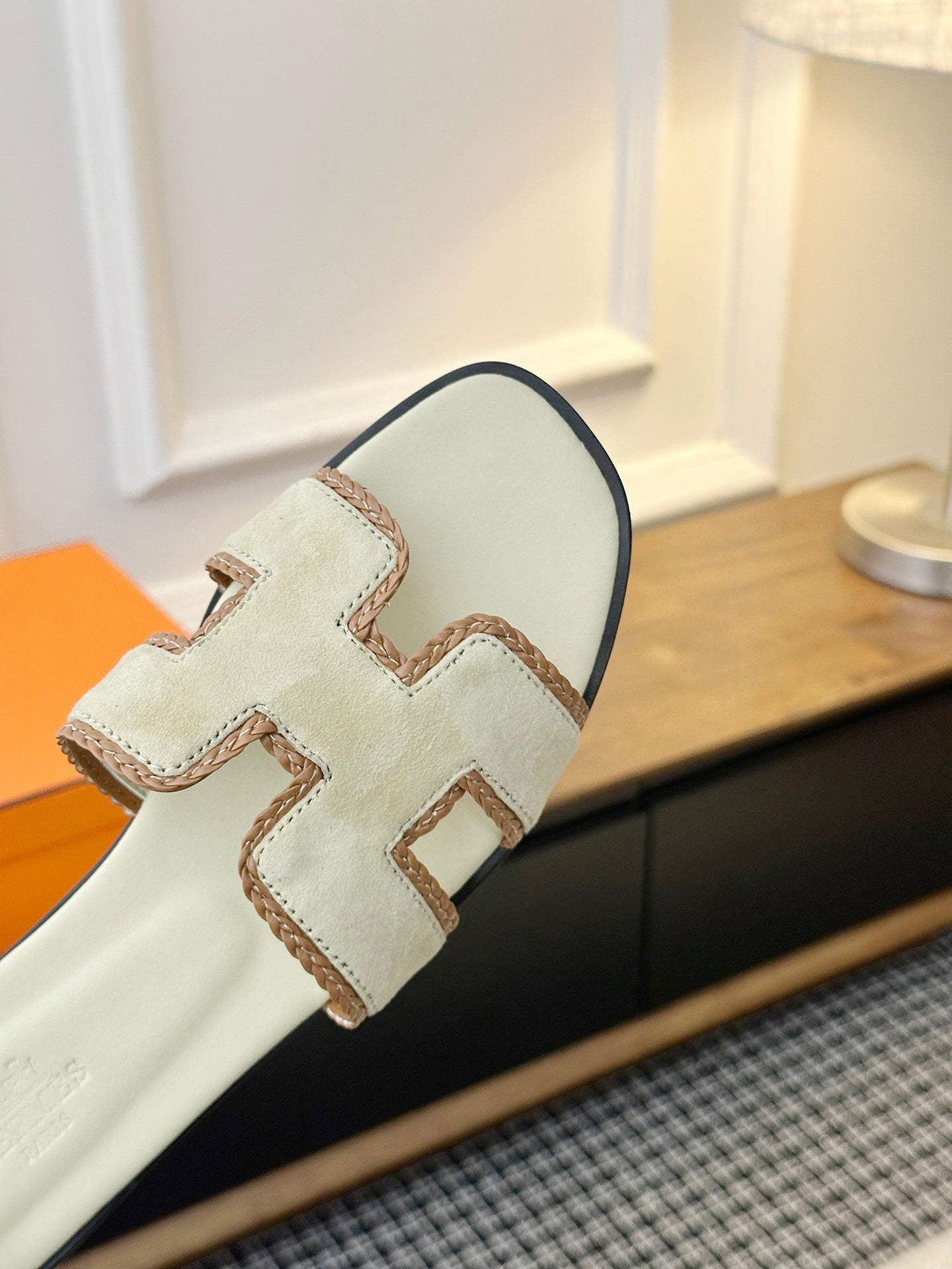 Women's Summer Slides — H (Off-White)
