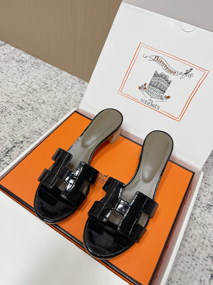 Summer Fashion Women's Shoes — H (Black)