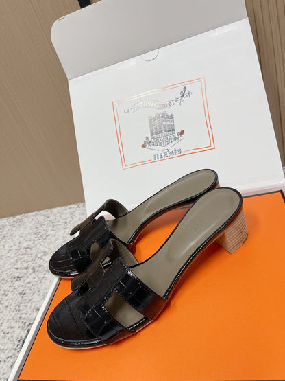 Summer Fashion Women's Shoes — H (Black)