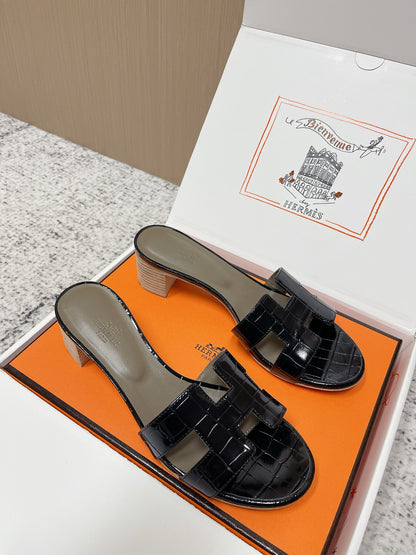 Summer Fashion Women's Shoes — H (Black)