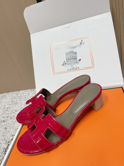 Summer Fashion Women's Shoes — H (Red)